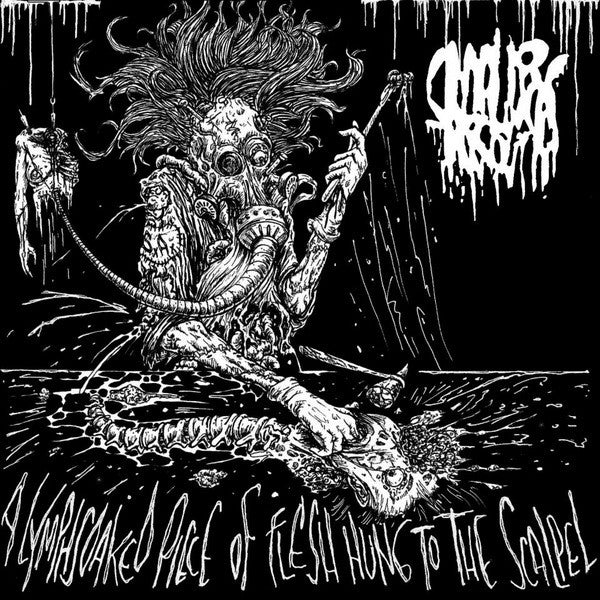 Human Mastication / Smallpox Aroma : Dragged And Raped For My Feast / A Lymphsoaked Piece Of Flesh Hung To The Scalpel (7", EP)