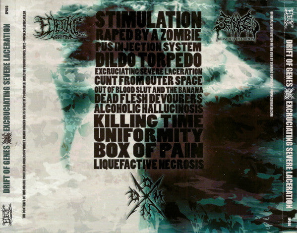 Drift Of Genes : Excruciating Severe Laceration (CD, Album)