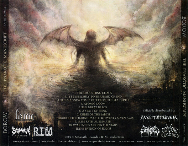 Borow : The Pnakotic Manuscript (CD, Album)