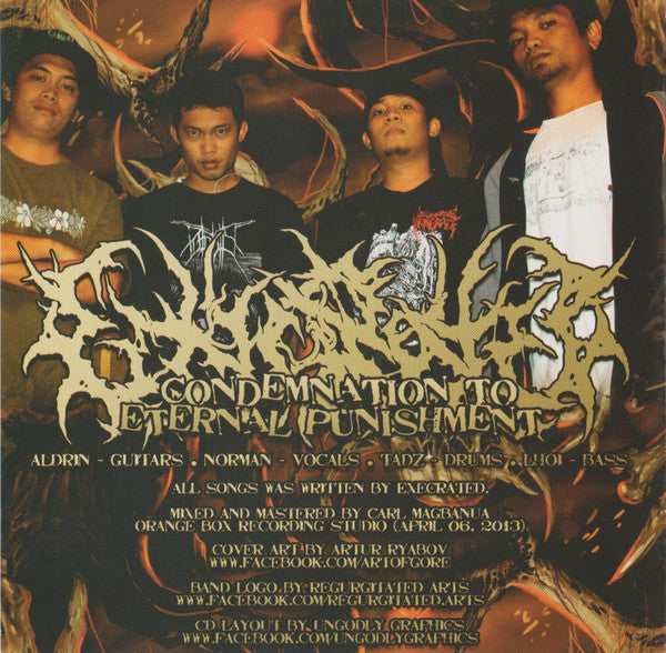 Execrated : Condemnation To Eternal Punishment (CD, EP)