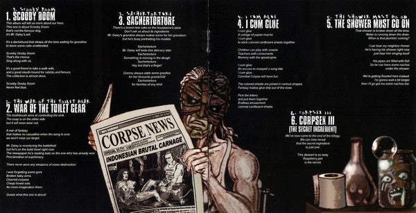 Corpsefucking Art : War Of The Toilet Gear (CD, Album)