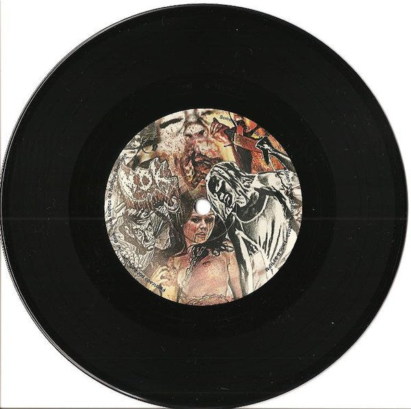 Pankreatite Necro Hemorrágica / MDK (6) : Sudden Wounds / Hacked, Distorted And Gruesome Perversities (7", EP, Ltd, Num)