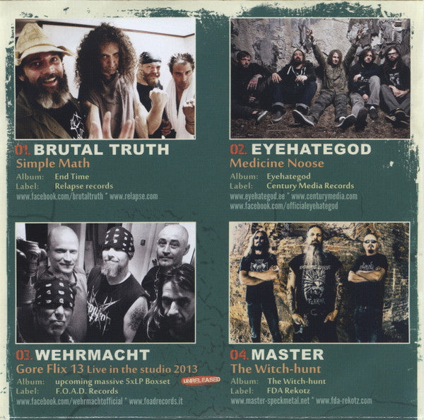 Various : Obscene Extreme 2014 (CD, Comp)