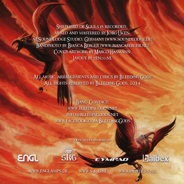 Bleeding Gods : Shepherd Of Souls (CD, Album)