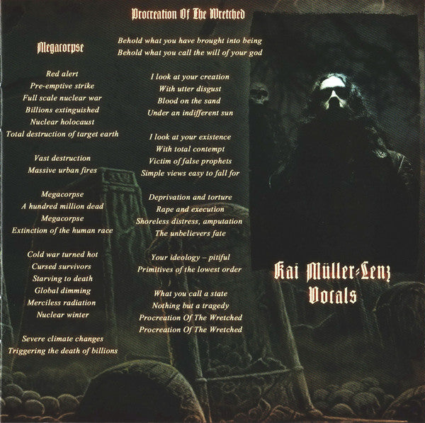Discreation : Procreation Of The Wretched (CD, Album)