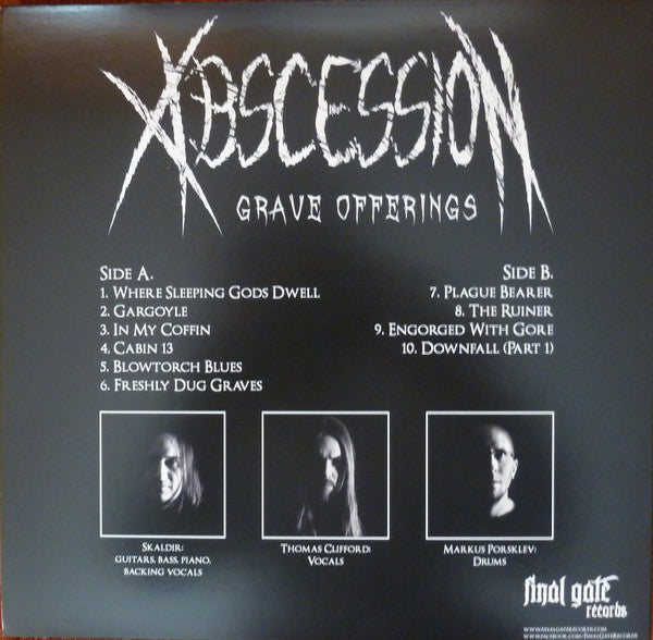 Abscession : Grave Offerings (LP, Album)