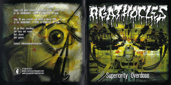 Agathocles : Superiority Overdose (CD, Album, RE)