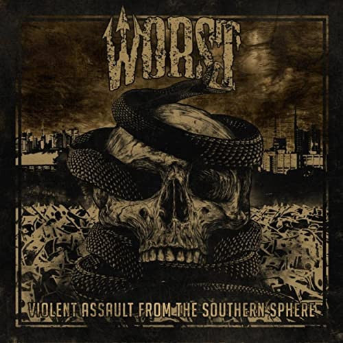 Rust Proof / Worst (2) : Violent Assault From The Southern Sphere (7", Ltd, Red)