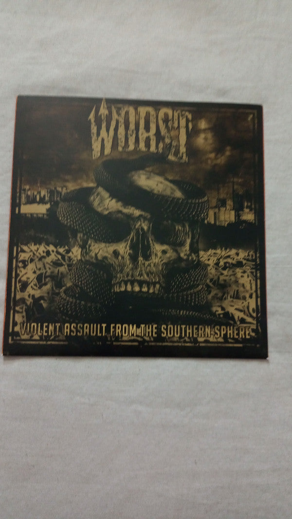Rust Proof / Worst (2) : Violent Assault From The Southern Sphere (7", Ltd, Red)