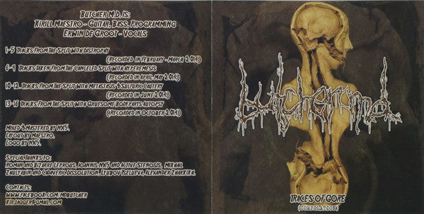 Butcher M.D. : Traces Of Gore (Compilation) (CD, Comp)