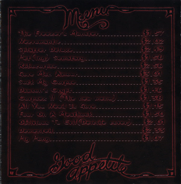 Corpsefucking Art : Splatter Deluxe (CD, Album)