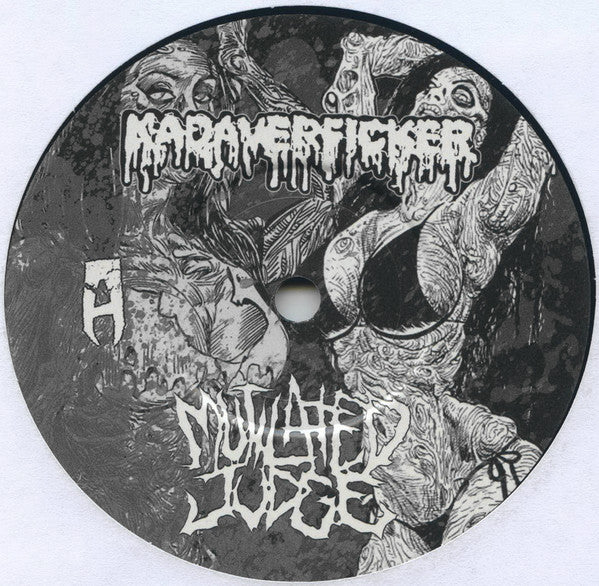 Kadaverficker / Mixomatosis / Mutilated Judge / El Muermo : Kadaverficker / Mixomatosis / Mutilated Judge / El Muermo (7", EP, Num)