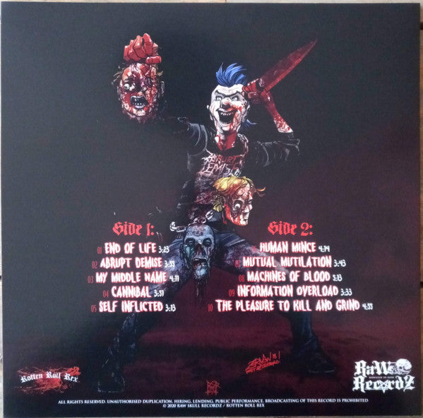 ABRUPT DEMISE - The Pleasure To Kill And Grind - Vinyl
