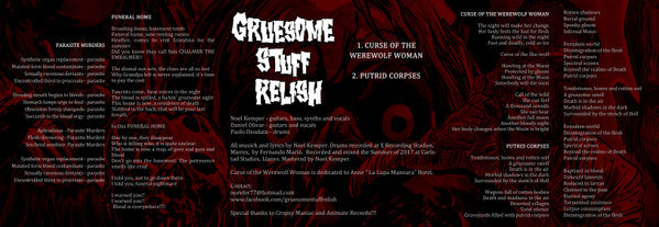Cropsy Maniac / Gruesome Stuff Relish : Cropsy Maniac / Gruesome Stuff Relish (CD, Mini, EP, Ltd)