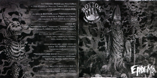 Bottom (3) : Epidemo (CD, MiniAlbum)
