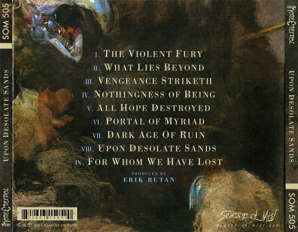Hate Eternal : Upon Desolate Sands (CD, Album, Jew)
