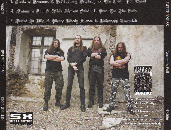 Bitterness : Autumn's Fall (CD, Album)