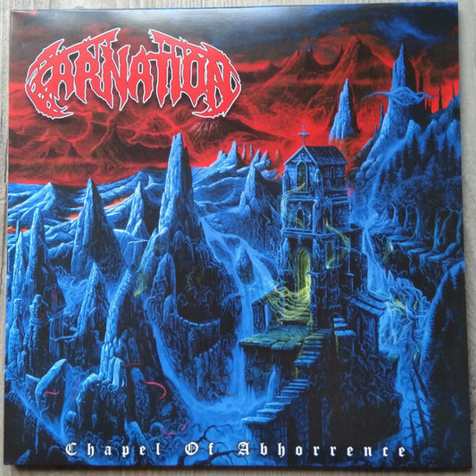 Carnation (3) : Chapel Of Abhorrence (LP, Album, Ltd, Opa)