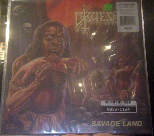 Gruesome (5) : Savage Land (LP, Album, Ltd, RP, Blo)