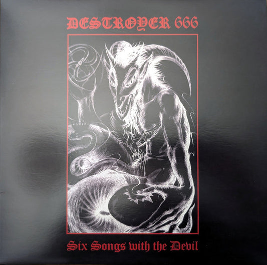 Deströyer 666 : Six Songs With The Devil (12", Ltd, RE, Red)