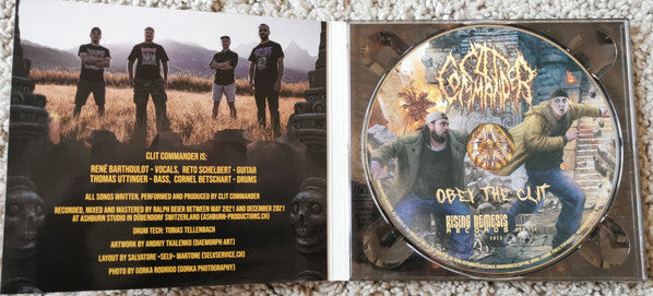 Clitcommander (2) : Obey The Clit (CD, Album, Dig)