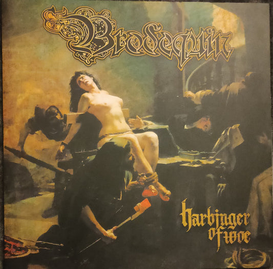 Brodequin : Harbinger Of Woe  (LP, Album, Ltd, Gol)