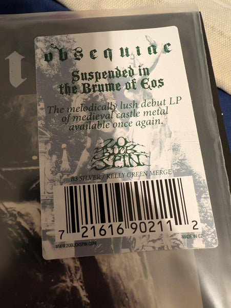 Obsequiae : Suspended In The Brume Of Eos (LP, Album, Ltd, RP, B3 )
