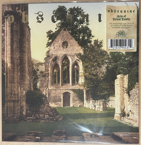 Obsequiae : Aria Of Vernal Tombs (LP, Album, Ltd, RP, Gol)