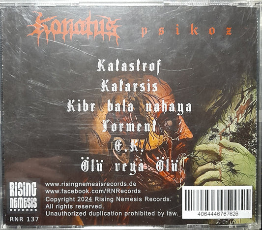 Konatus (2) : Psikoz (CD, Album)