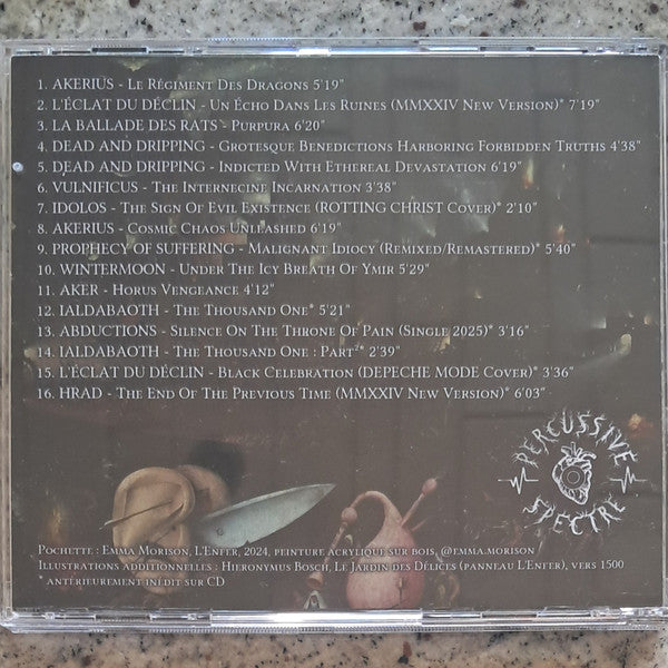 Various : L'Enfer Selon Percussive Spectre (CD, Album, Comp, Ltd)