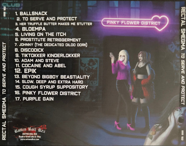 Rectal Smegma : To Serve And Protect (CD, Album)