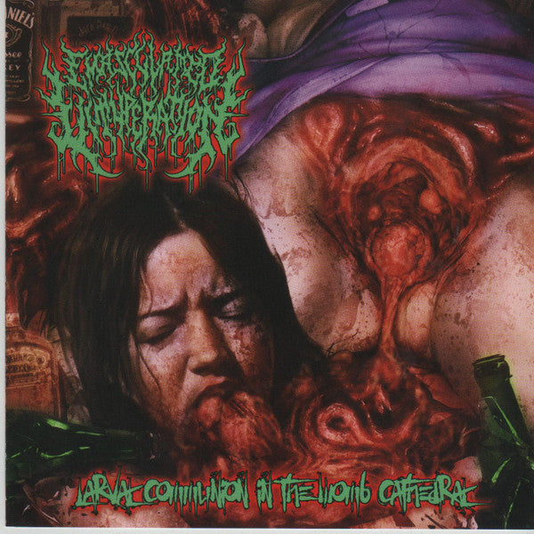 Emasculated Vituperation : Larval Communion In The Womb Cathedral (CD, Album)