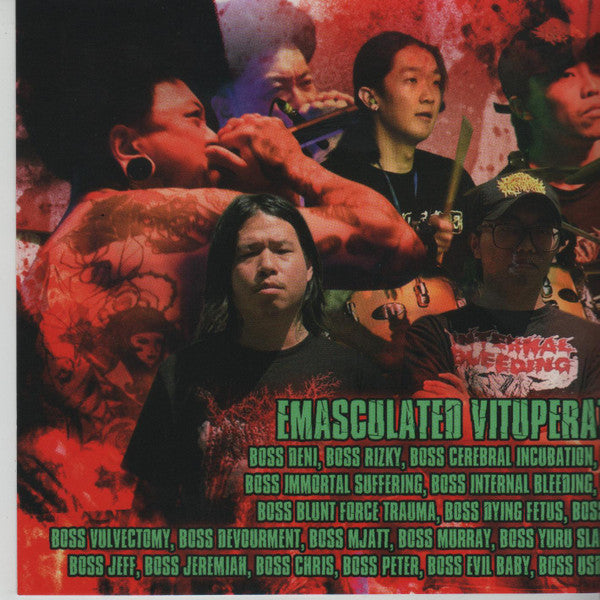 Emasculated Vituperation : Larval Communion In The Womb Cathedral (CD, Album)