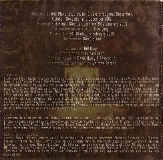 Psycroptic : The Scepter Of The Ancients (CD, Album)