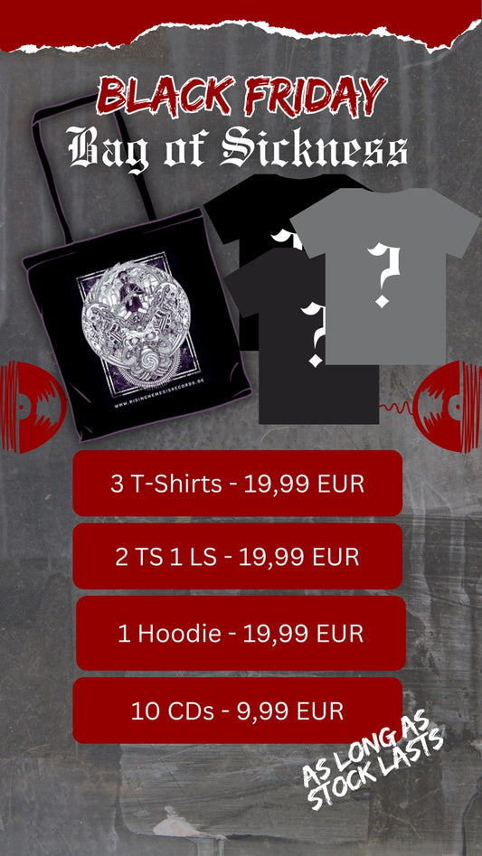 BAG OF SICKNESS - 3 T-Shirts