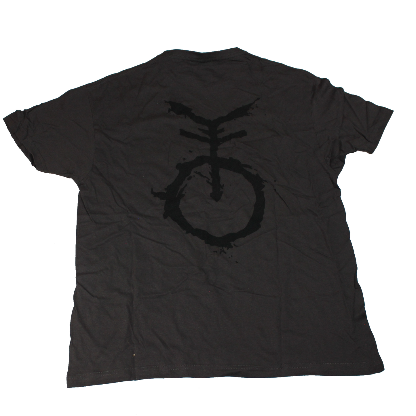 ORAL FISTFUCK - Black Logo on grey Shirt - T-Shirt