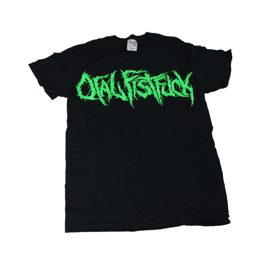 ORAL FISTFUCK - Green Logo - T-Shirt