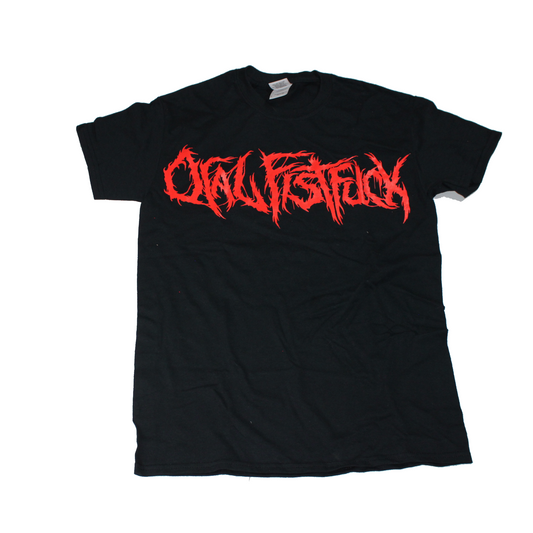ORAL FISTFUCK - Red Logo + Sigil - T-Shirt