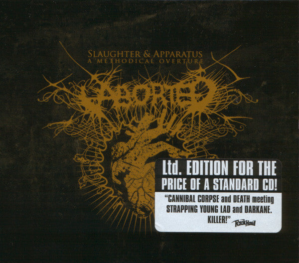 Aborted : Slaughter & Apparatus: A Methodical Overture (CD, Album, Enh, Ltd, Sli)