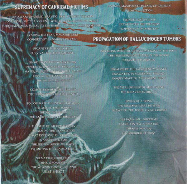 Espermorragia : The Human Misery In Decline (CD, Album)