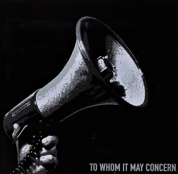 Anxiety (14) : To Whom It May Concern (CD, Album)