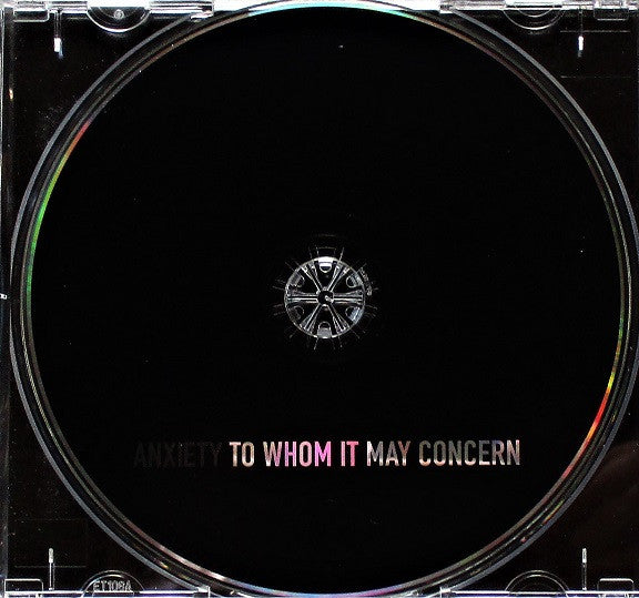 Anxiety (14) : To Whom It May Concern (CD, Album)