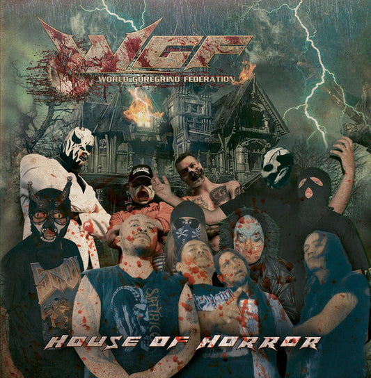 Various : WGF World Goregrind Federation (House Of Horror)  (CD, Comp)