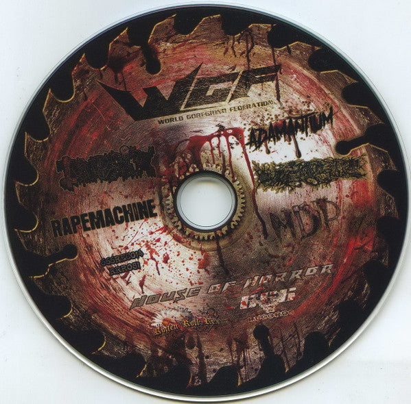 Various : WGF World Goregrind Federation (House Of Horror)  (CD, Comp)