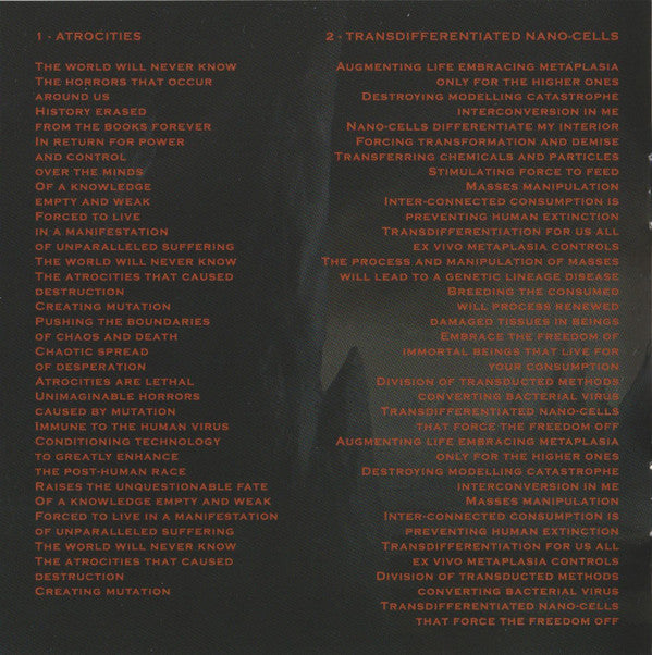 Forceps (4) : Mastering Extinction (CD, Album)