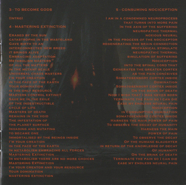Forceps (4) : Mastering Extinction (CD, Album)