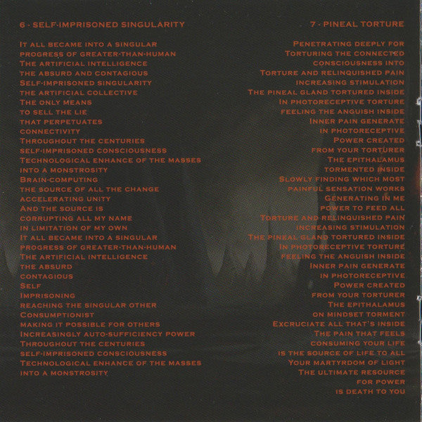 Forceps (4) : Mastering Extinction (CD, Album)