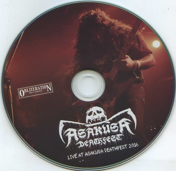 Skeletal Remains (3) / Coffins / Rude (14) / Carnation (3) : Live At Asakusa Deathfest 2016 (CD, Comp, Ltd)
