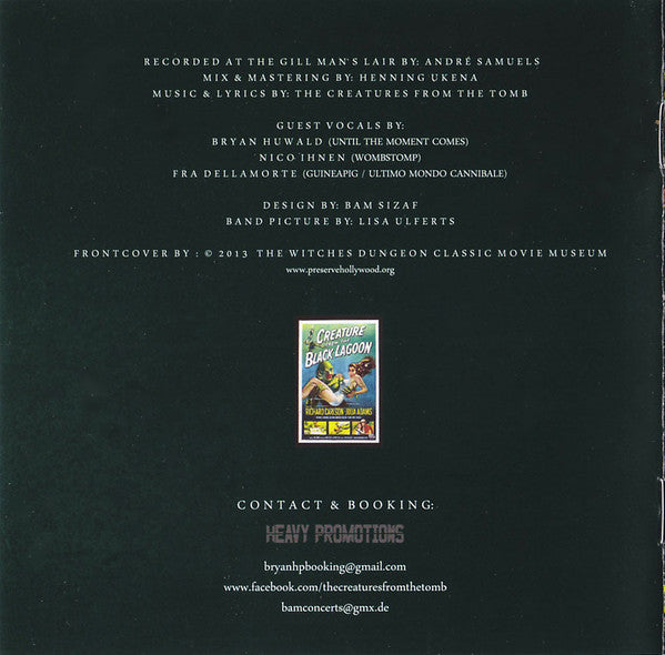 The Creatures From The Tomb : The Terrifying Menace (CD, Album)