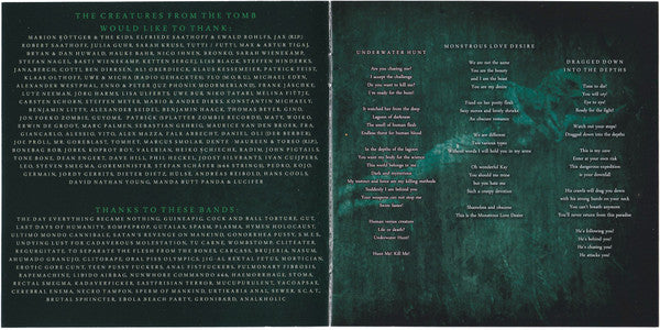 The Creatures From The Tomb : The Terrifying Menace (CD, Album)